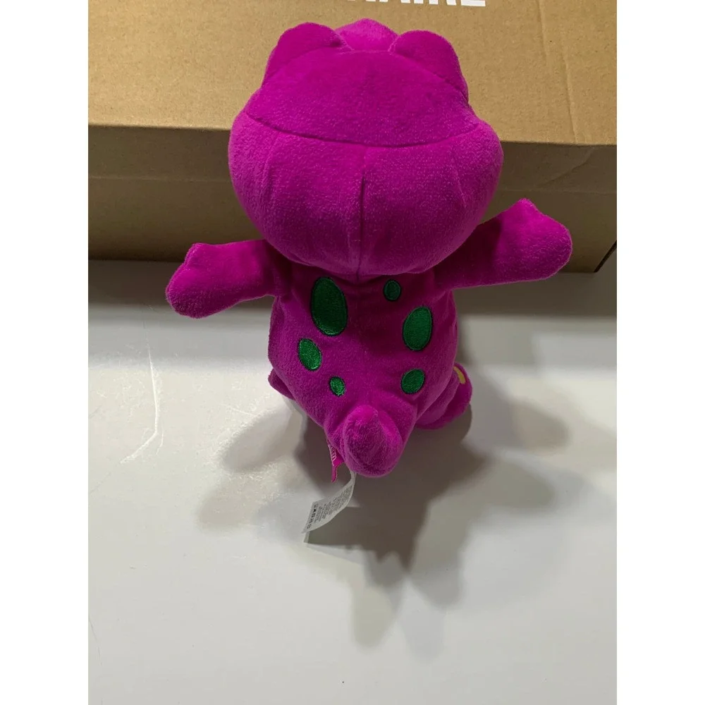 Fisher Price Barney Plush Purple‎ Dinosaur Stuffed Animal 11 inch HVF40 2024